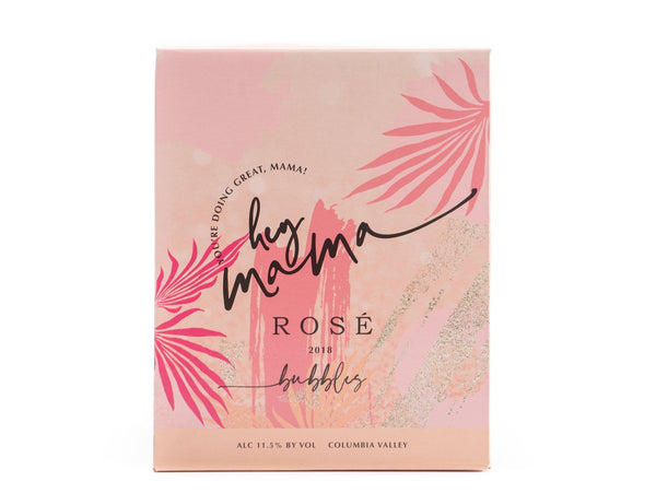 Rosé Bubbles 4 Pack - Hey Mama Wines 