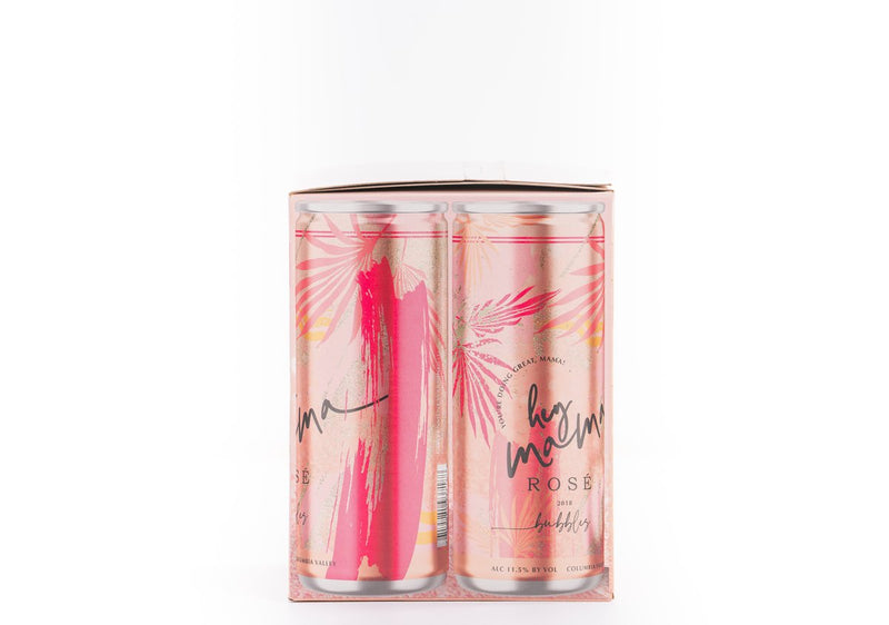 Rosé Bubbles 4 Pack - Hey Mama Wines 